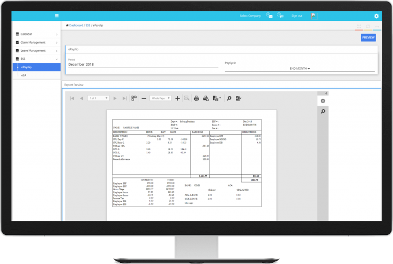 Employee Self-Service (ESS) • PureHR